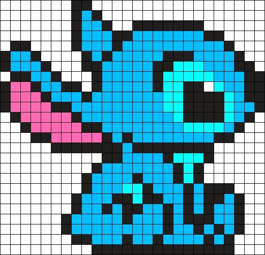 Pixel art Stitch 2