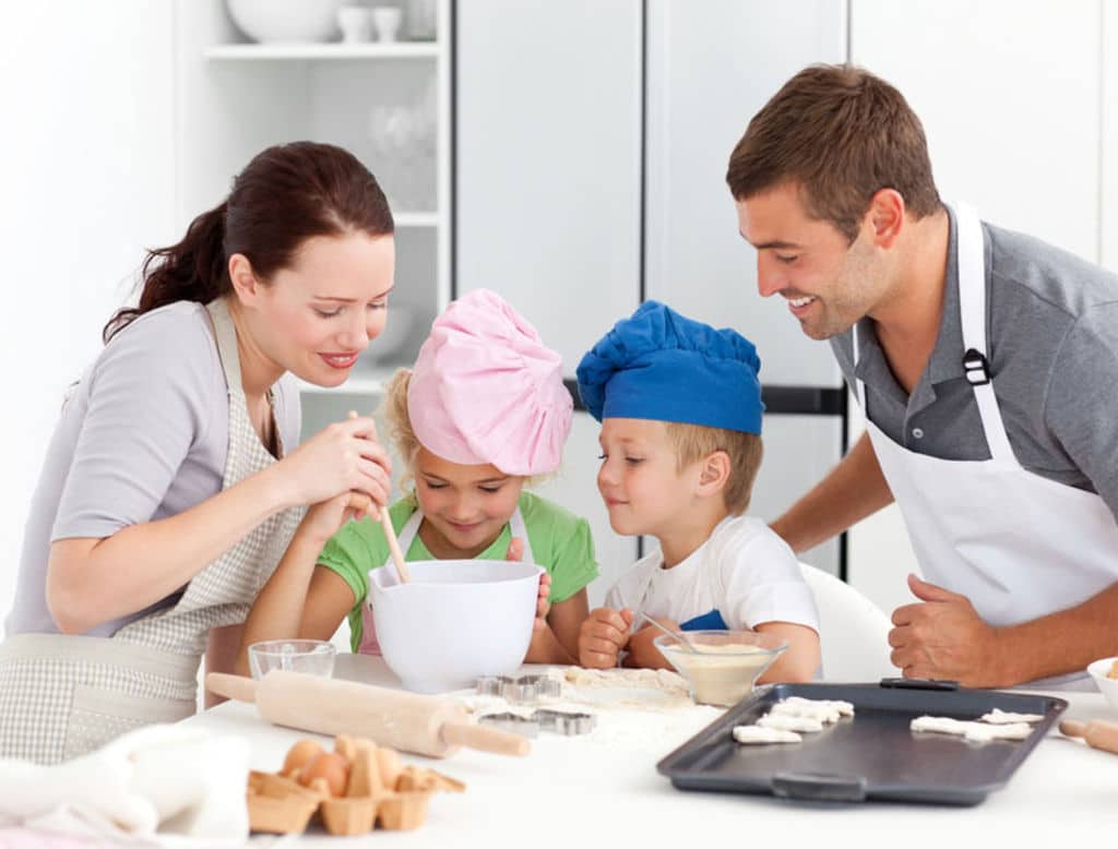 Avantages de la cuisine parents-enfants
